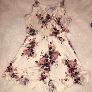 Rue 21 Floral Ruffle Romper
